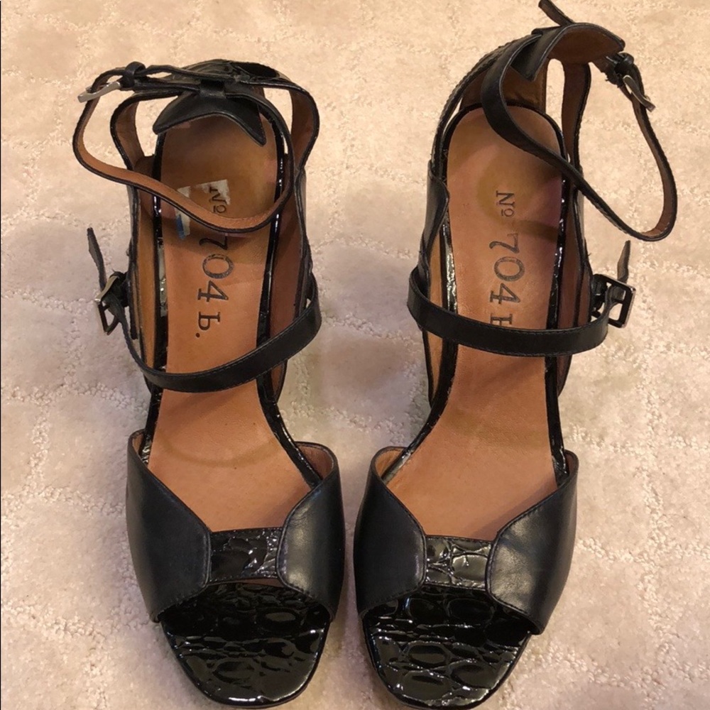 No. 704 b. leather heels